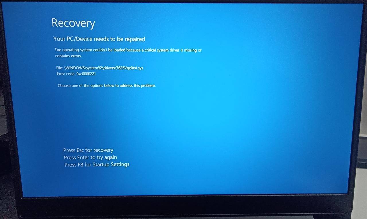 Computer Stuck In Boot Loop Windows 11