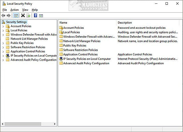 How To Download Local Security Policy Windows 10