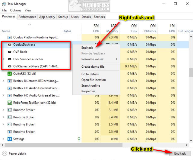Antivirus Blocking Oculus Game Download