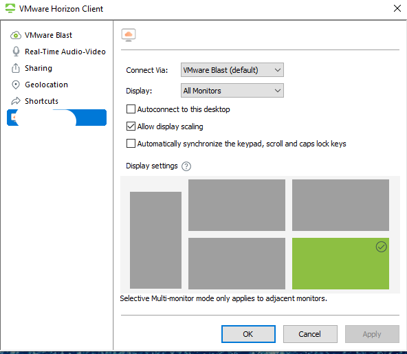 How To Use Multiple Monitors With Vmware Horizon Client