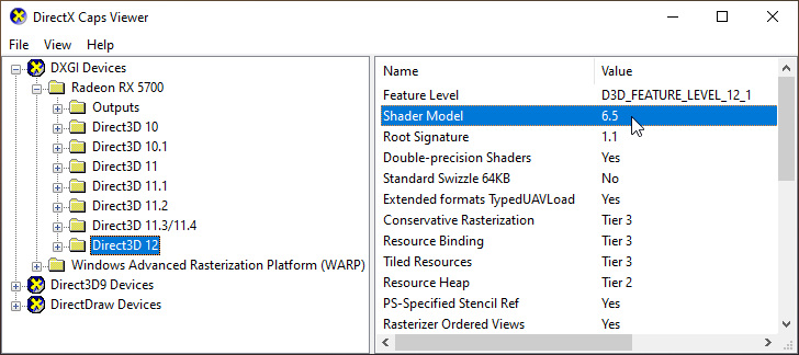 How To Know Shader Model Of Graphics Card