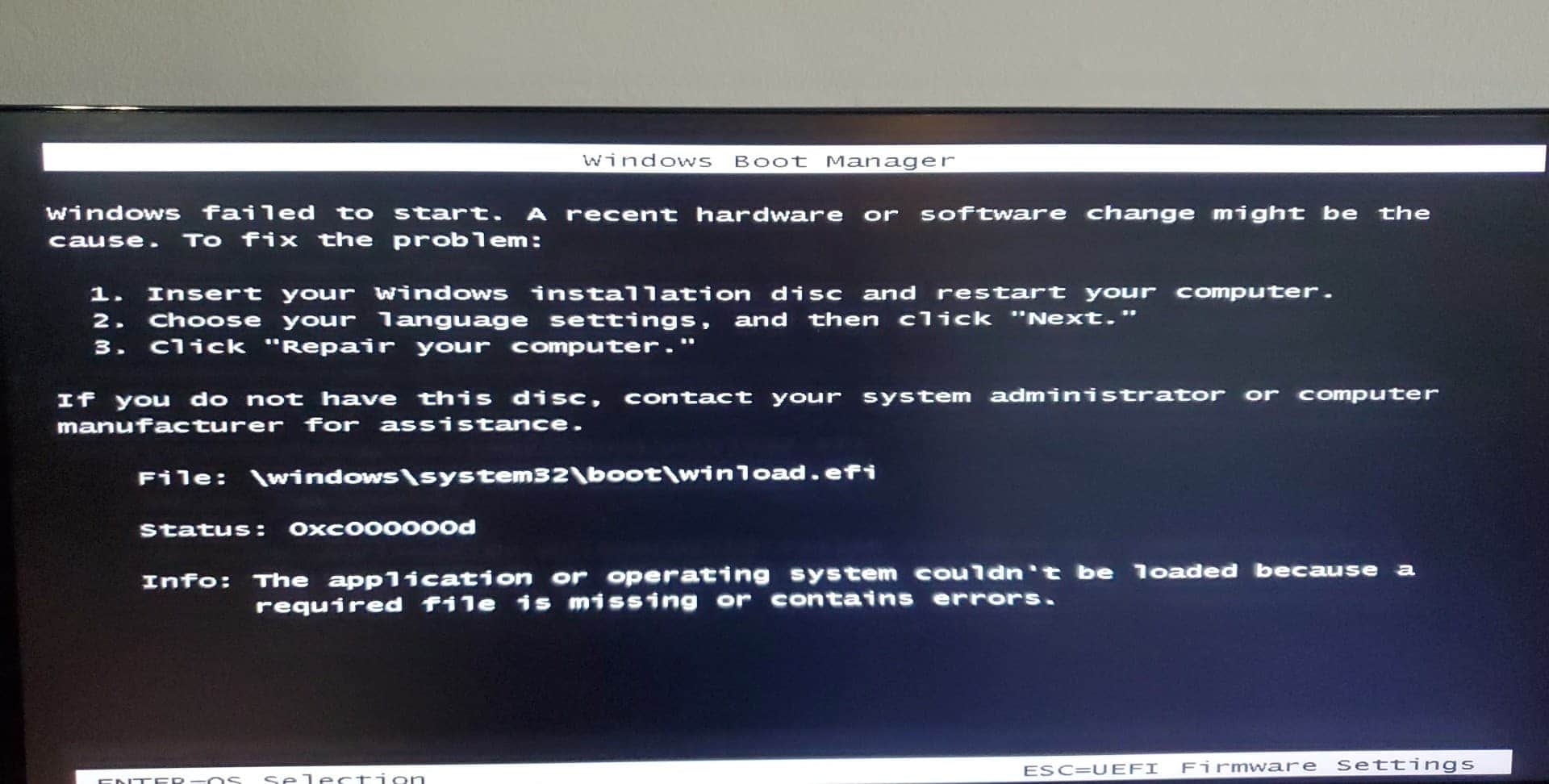 Windows 10 Won’t Install From USB