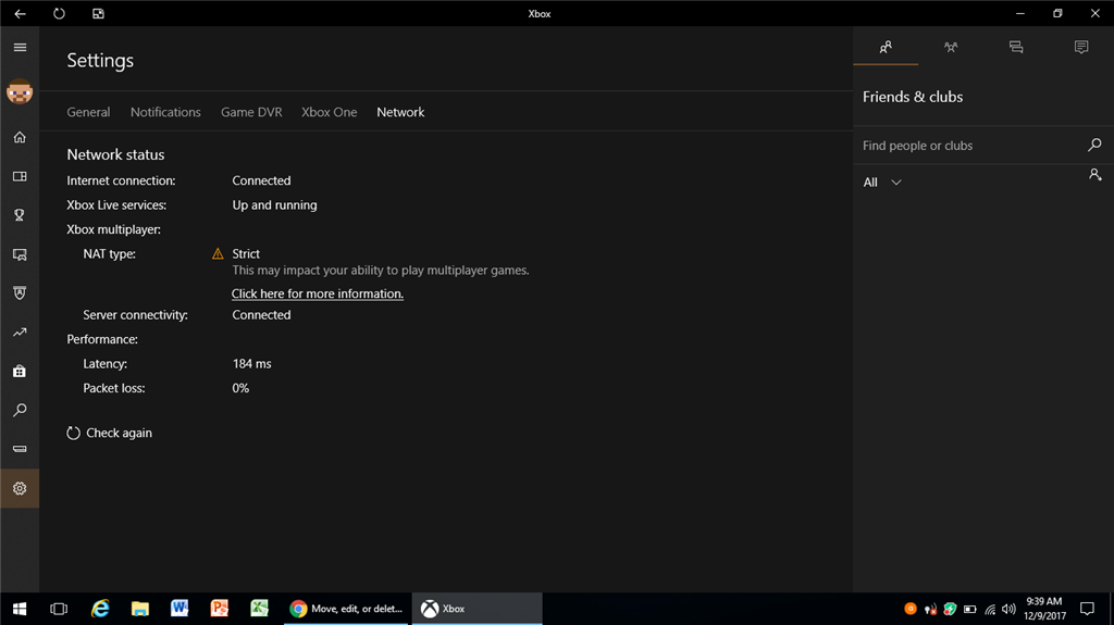 Chocknat How To Check Nat Type Windows 10