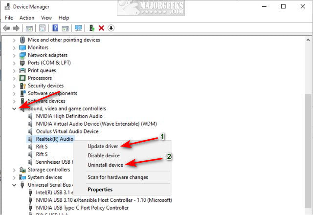 Realtek HD Audio Manager High CPU Usage