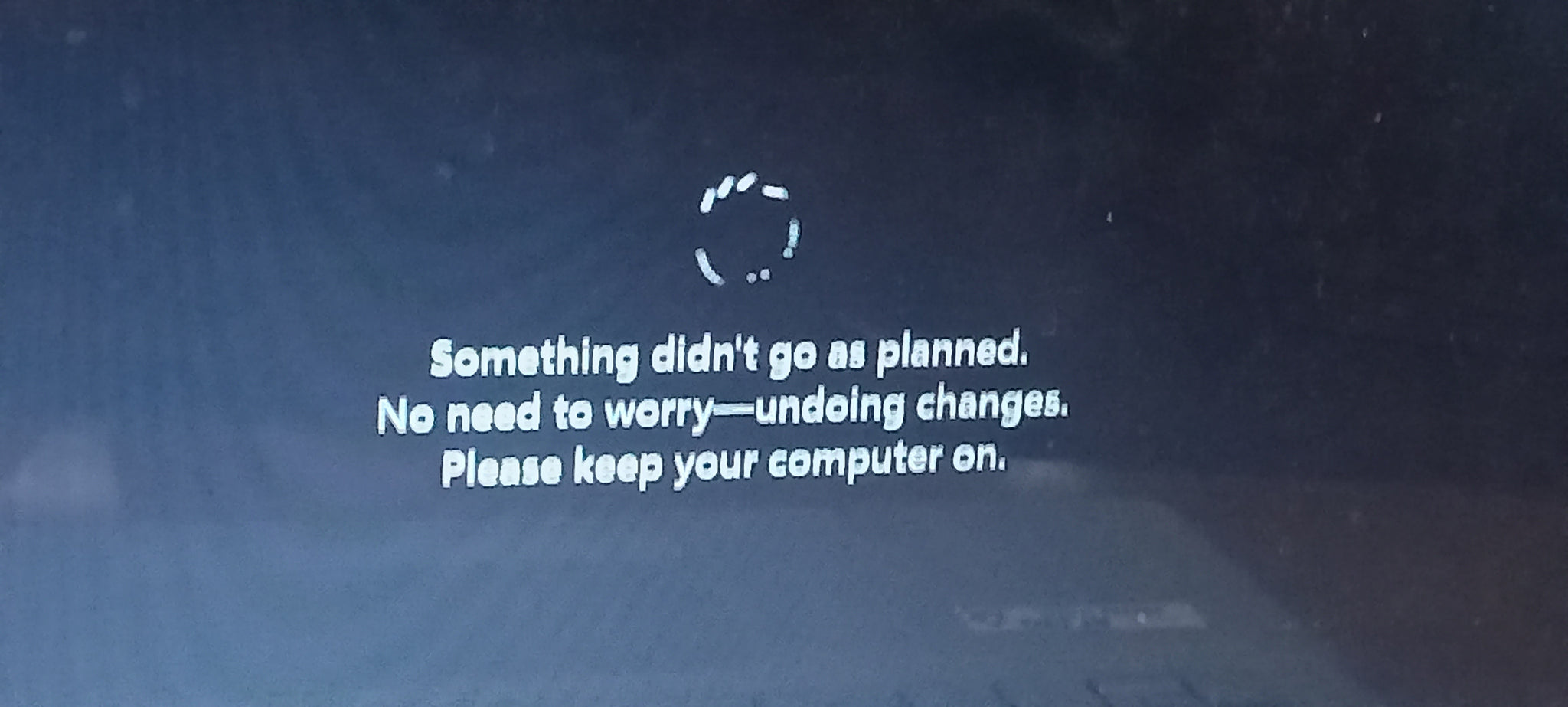 Windows 11 Something Didn’t Go As Planned