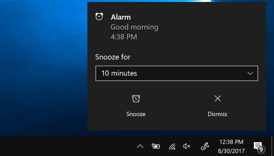 How To Use Alarms In Windows 10