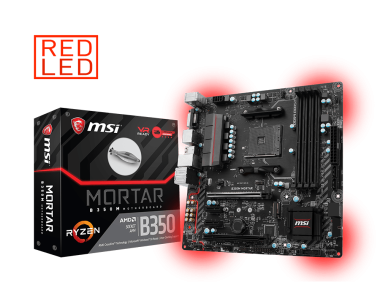 Msi B350M Mortar Compatible CPU