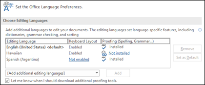 Microsoft Office How To Change Language