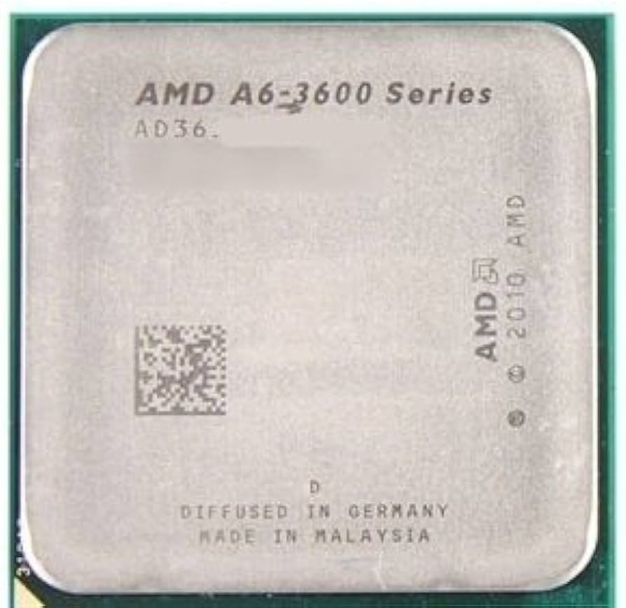 Amd A6-3600 Series CPU