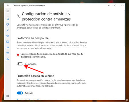 Como Desactivar El Antivirus En Windows 10