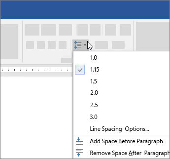 How To Change Line Spacing In Microsoft Word 2016