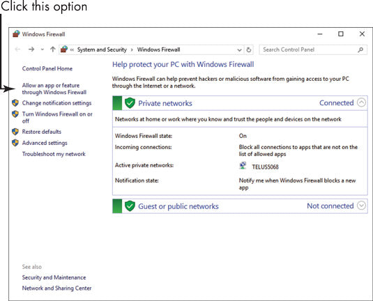 How To Add Exception In Firewall Windows 10