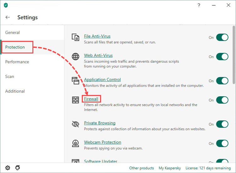 Does Kaspersky Have A Firewall