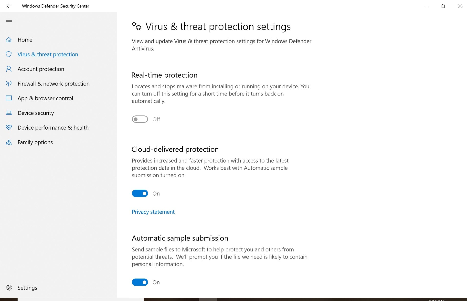 Windows Security Won’t Turn On