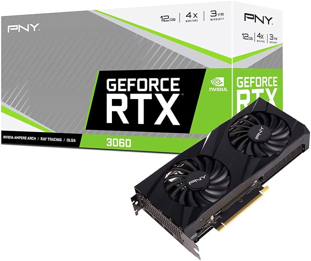 Pny Geforce Rtx 3060 12GB Verto Dual Fan Graphics Card