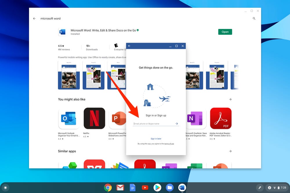 Can You Download Microsoft Word On A Chromebook