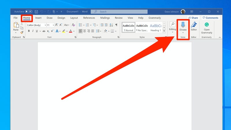 How To Make Microsoft Word Type What You Say