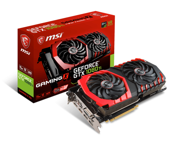 Msi Geforce Gtx 1080 Ti Gaming X 11G Graphics Card