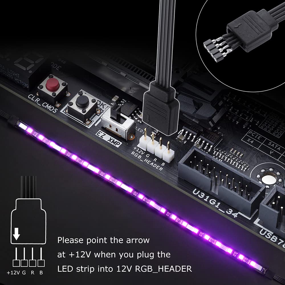 CPU Cooler Led Strip Rgb Led Strip Header