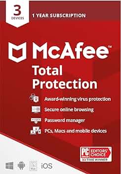 Antivirus McAfee Total Protection Unlimited Devices