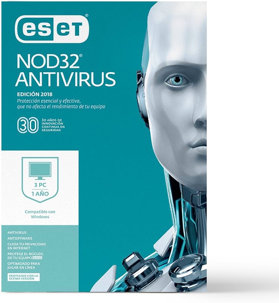 Eset NOD32 Antivirus 1 PC 3 Year