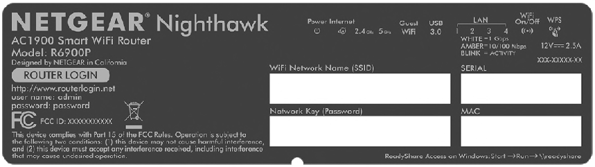 How To Find Network Security Key Netgear