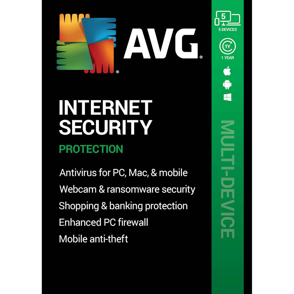 Avg Antivirus 1 Year Subscription