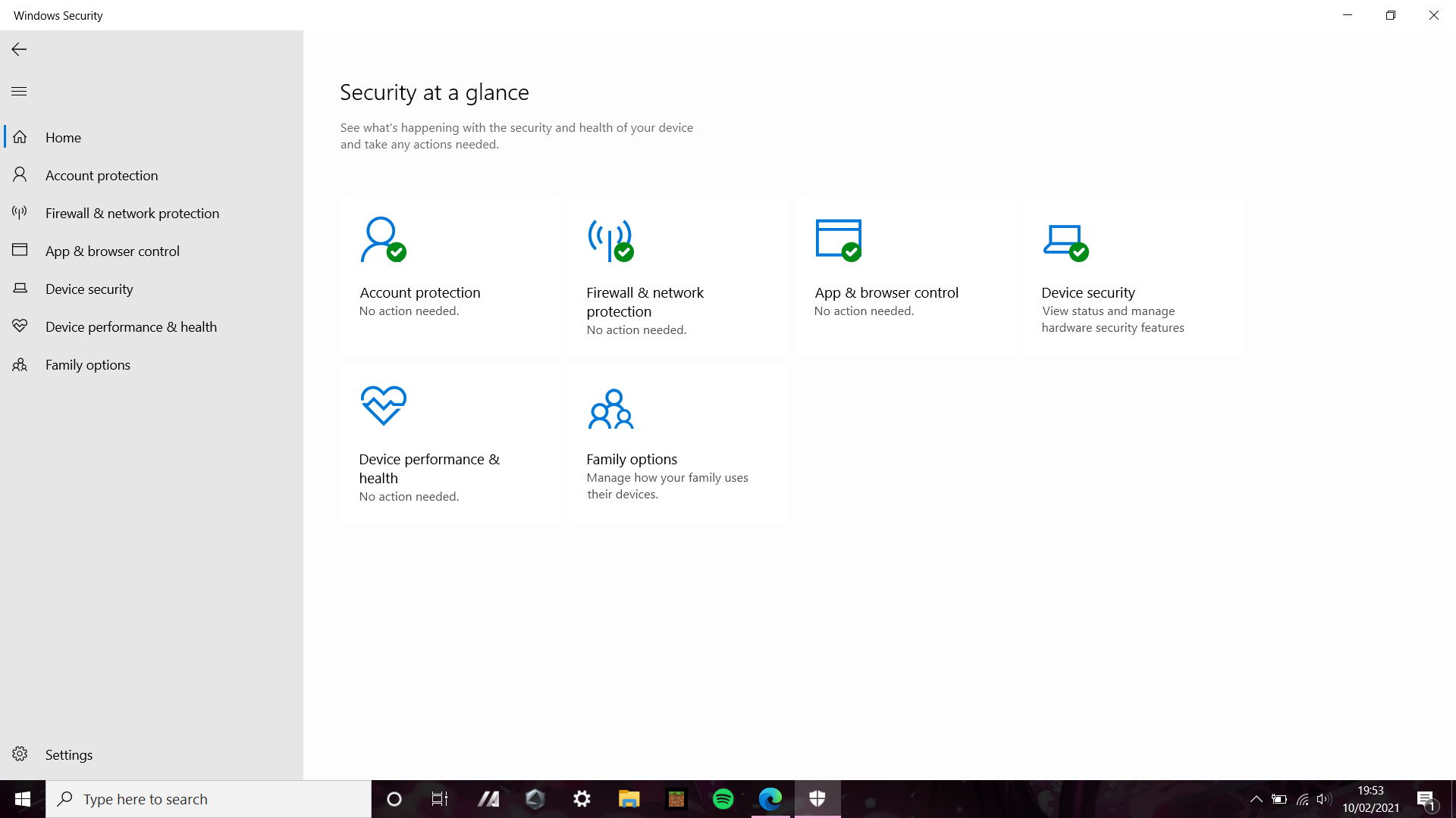 Windows Security Antivirus No Providers