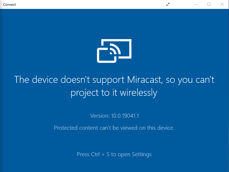 Your Device Doesn’t Support Miracast Windows 11