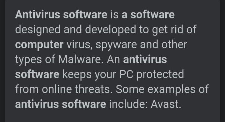 What Is The Purpose Of Antivirus Software