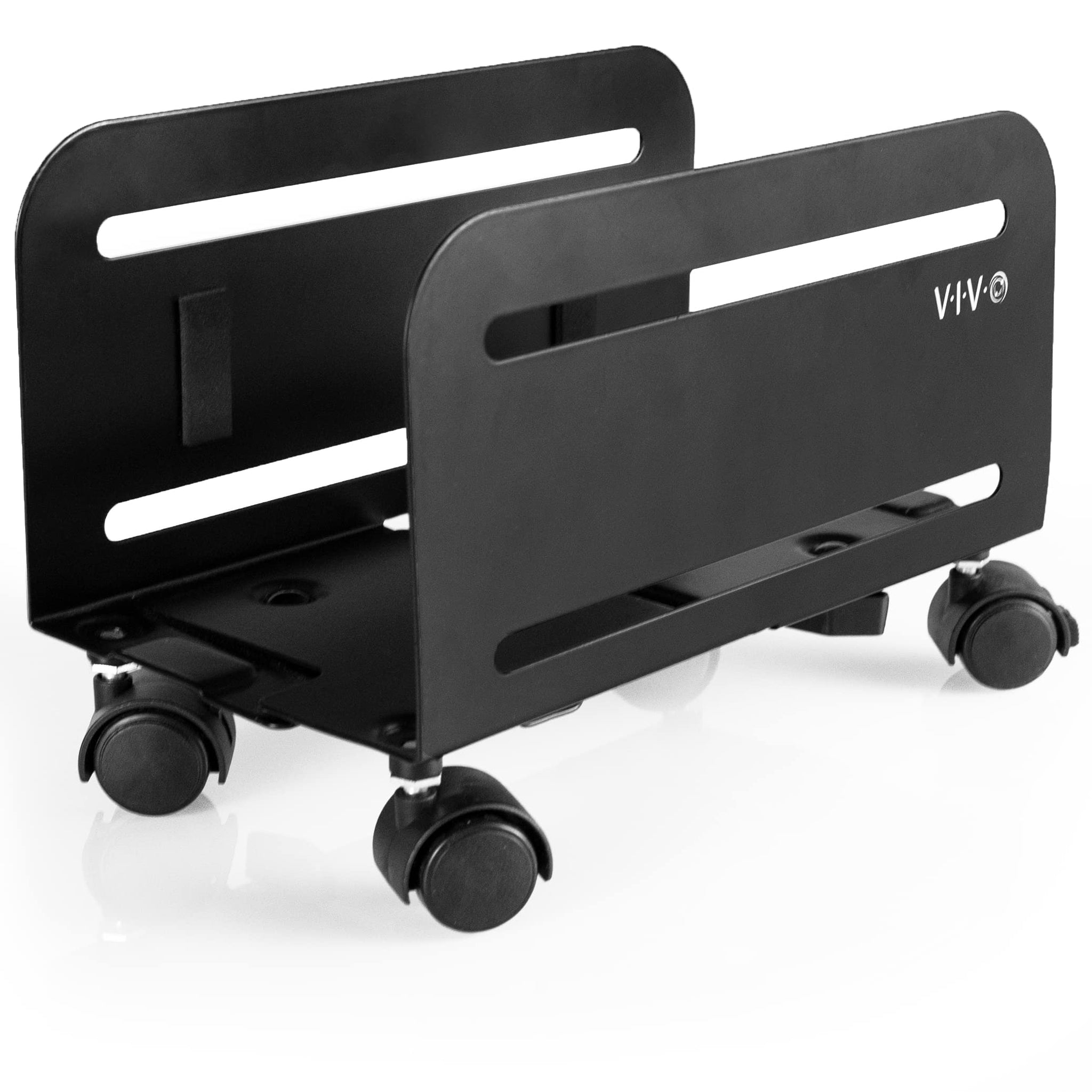 Vivo Computer Tower Desktop Atx-Case CPU Steel Rolling Stand