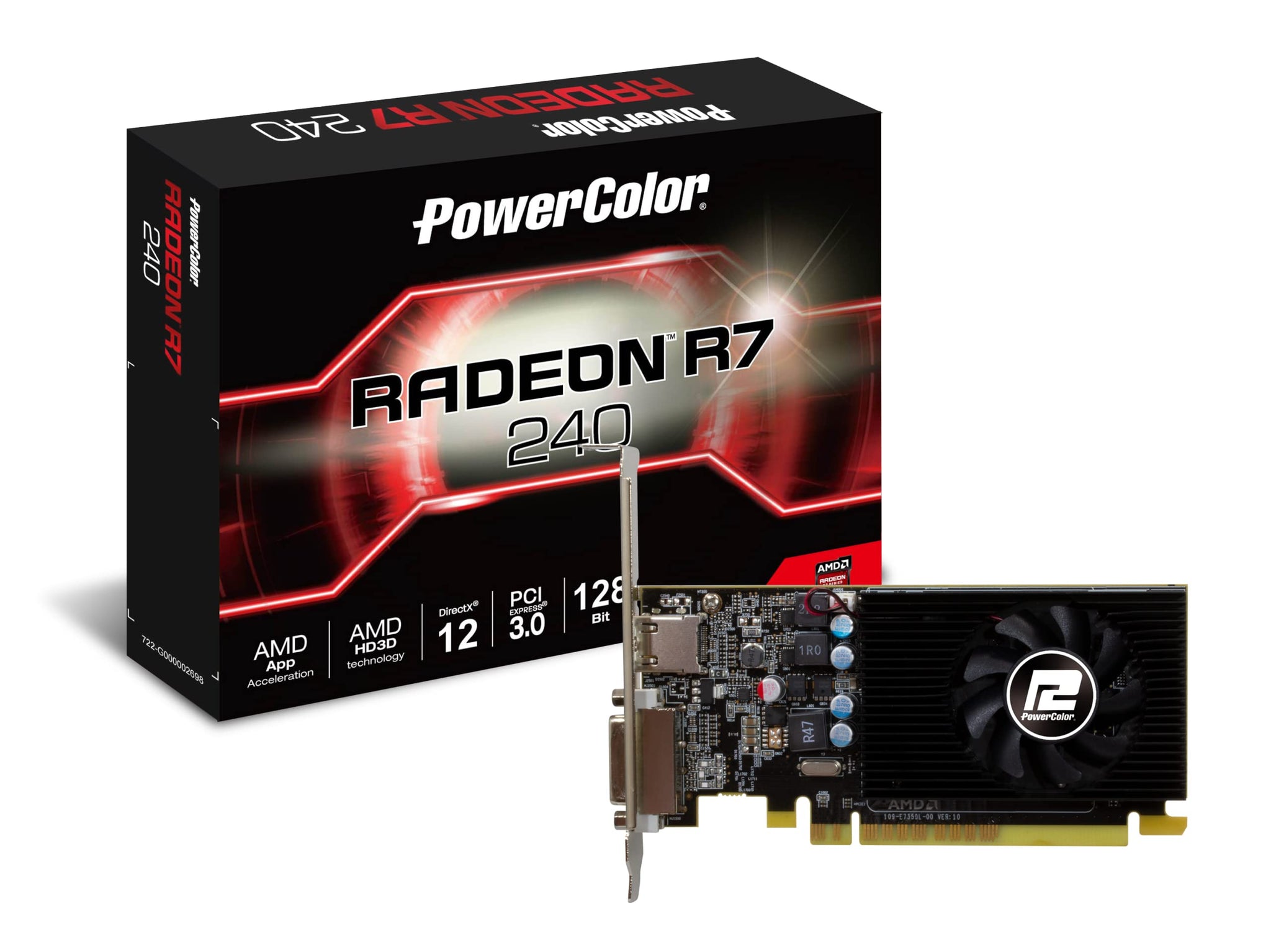 Powercolor Amd Radeon 240 4GB GDDR5 Graphics Card