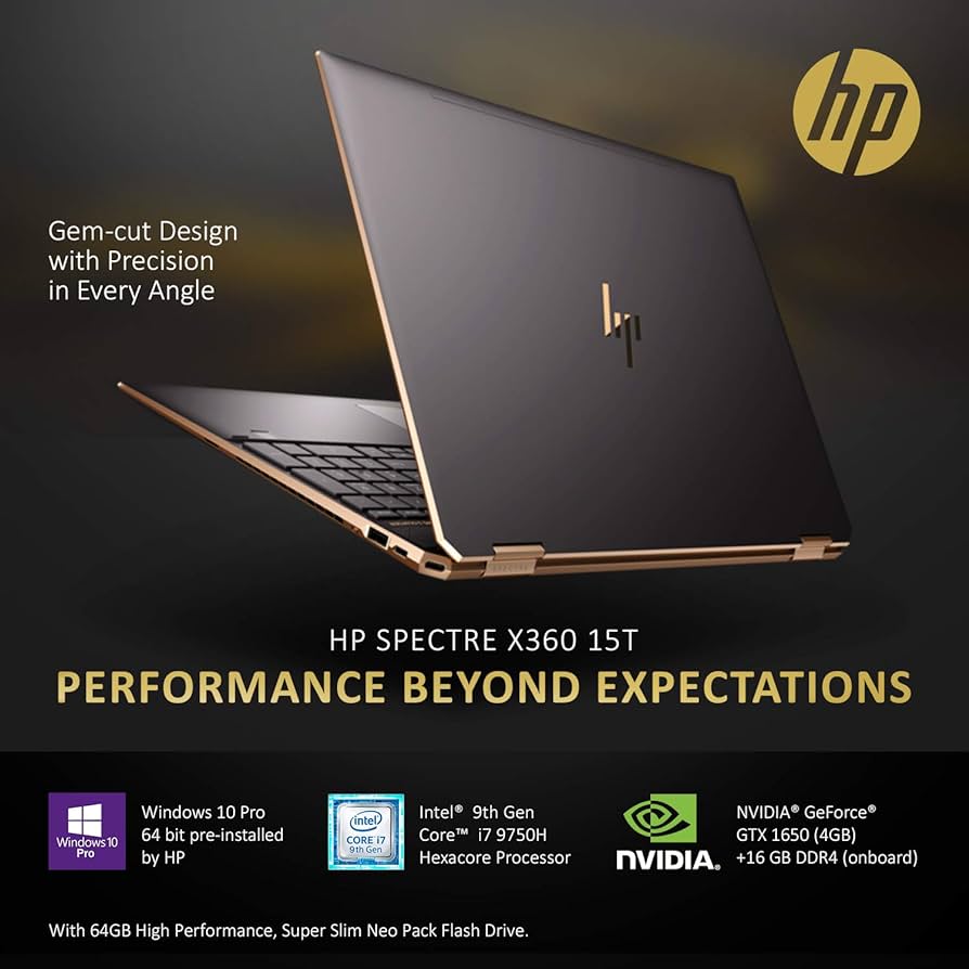 HP Spectre X360 Graphics Card