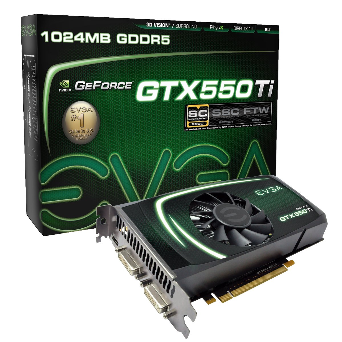 Nvidia 550 Ti Graphics Card