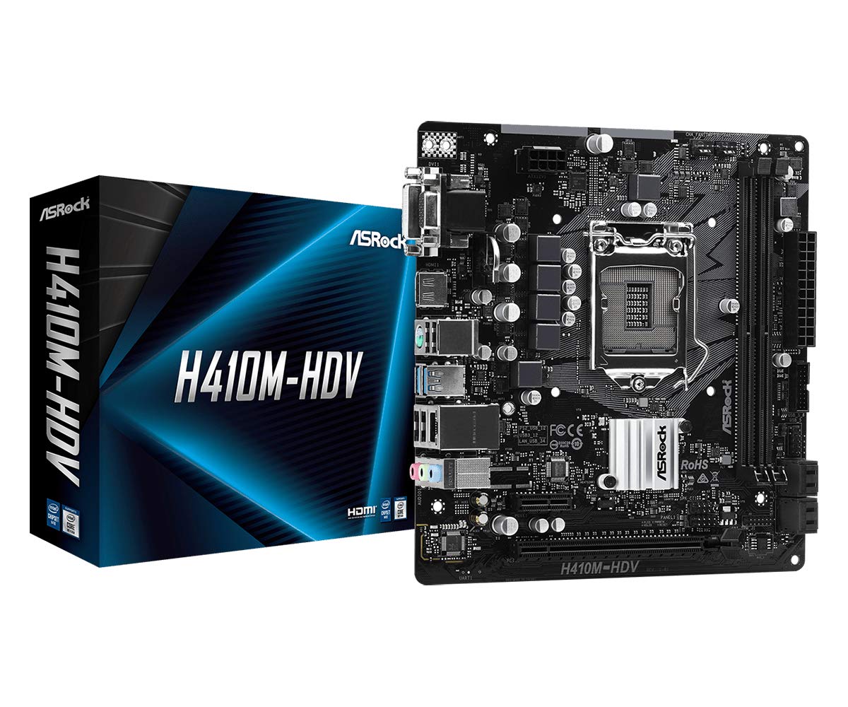 Asrock H410M-Hdv CPU Support