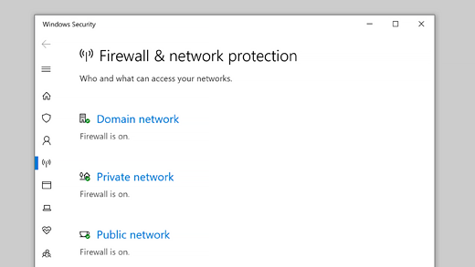 Network Security Shield By Microsoft
