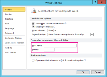 How To Change Name In Microsoft Office Account