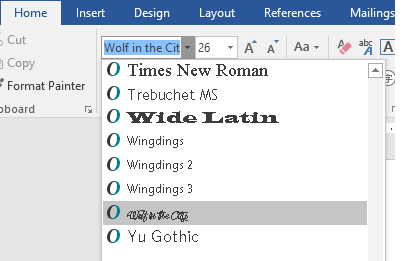 How To Add Fonts To Microsoft Office