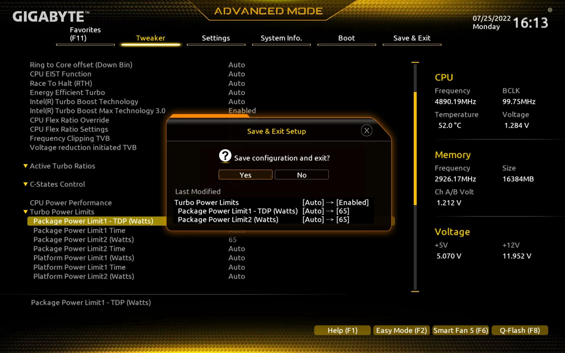 How To Set Power Limit On CPU