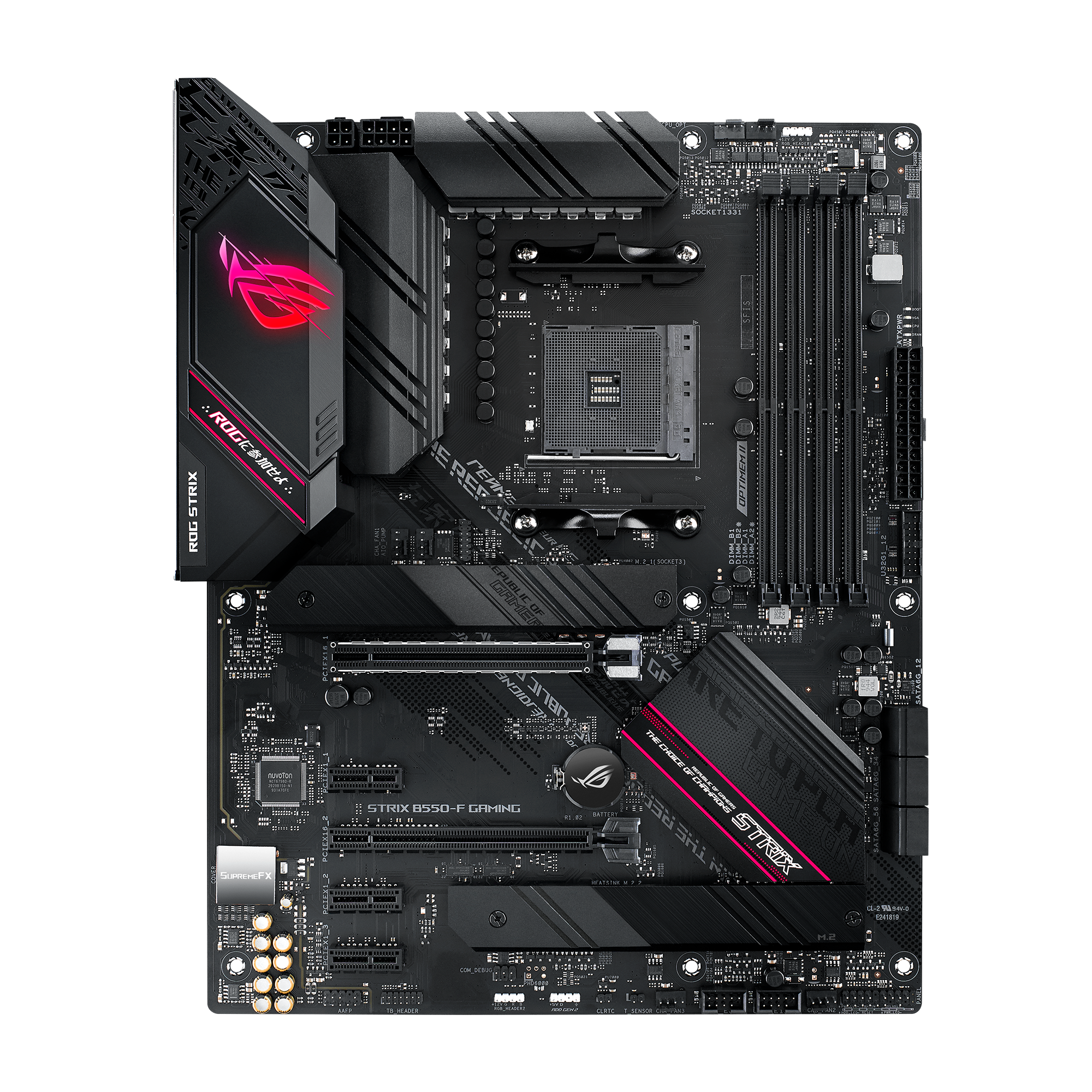 Rog Strix B550-F Gaming CPU Support