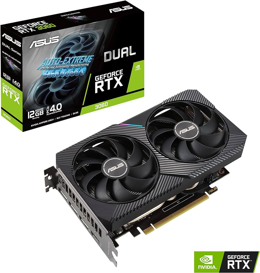 Asus Geforce Rtx 3060 Dual OC Graphics Card