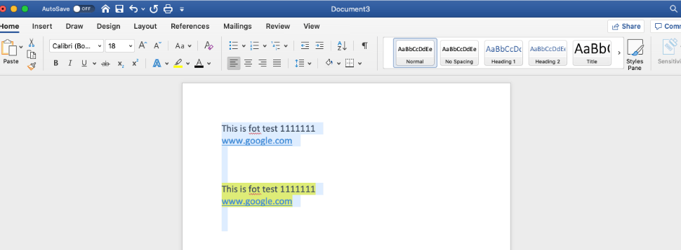 Microsoft Word Can’t Highlight Text