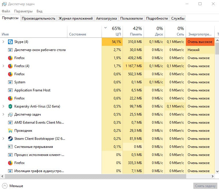 Skype Using A Lot Of CPU