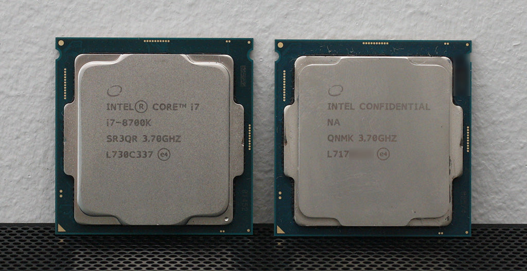 Engineering Sample CPU Vs Retail