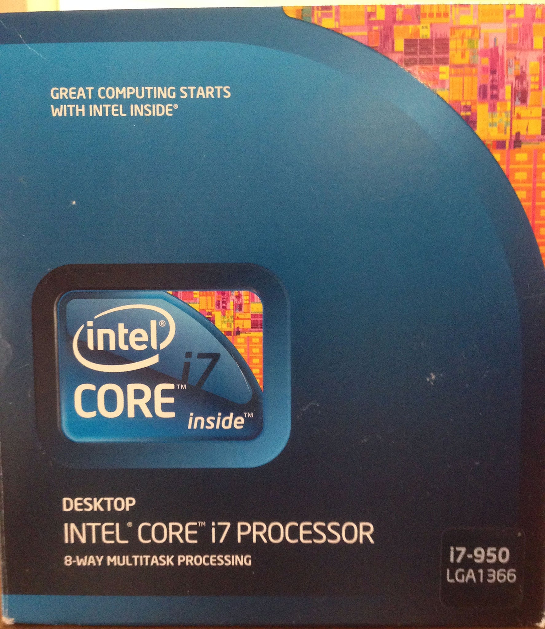 Intel Core I7 CPU 950 3.07 Ghz