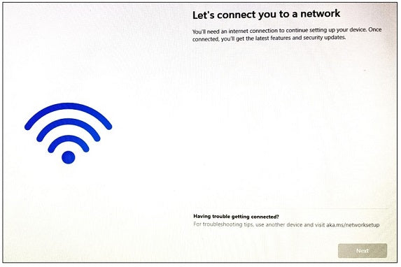 Windows 11 Let’s Connect You To A Network