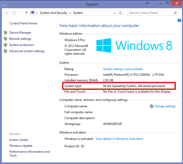 How To Check What Bit Your Computer Is Windows 8