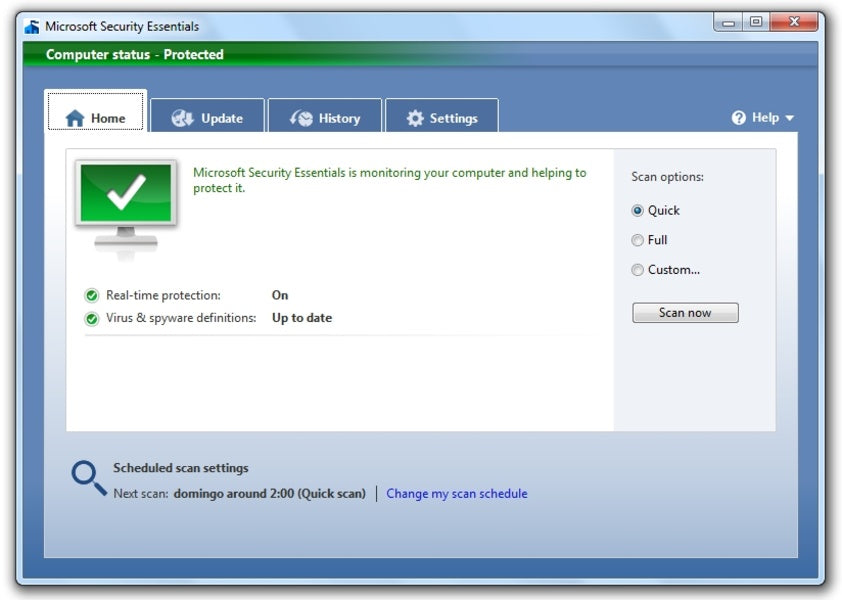 Microsoft Essential Antivirus For Windows 7