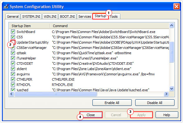 ACRORD32 Exe High CPU Usage