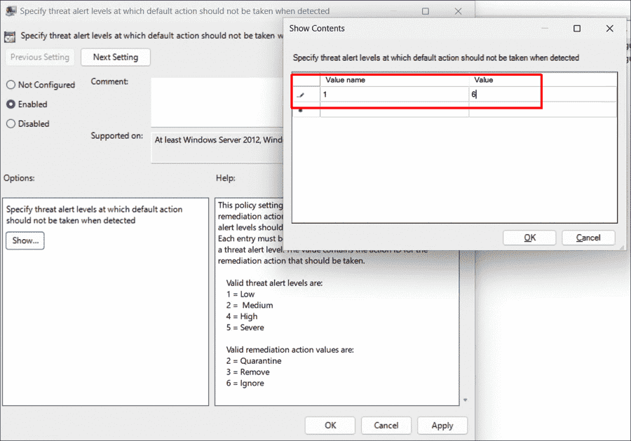 Windows Server 2012 Antivirus Exclusions